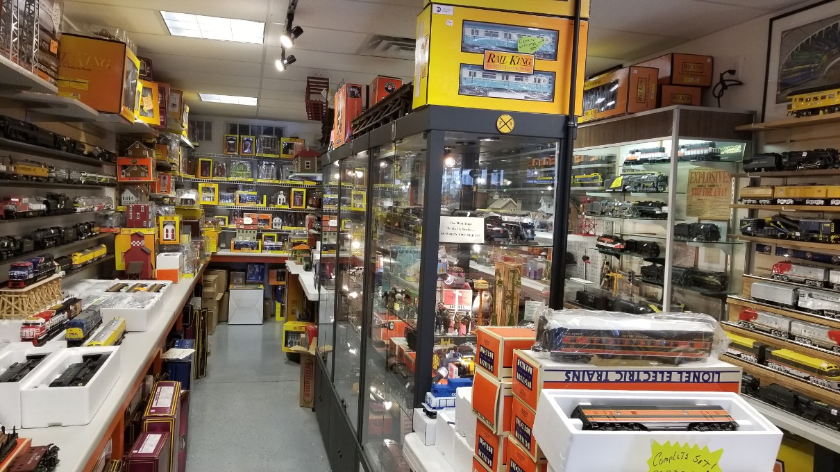 model railroad shops near me